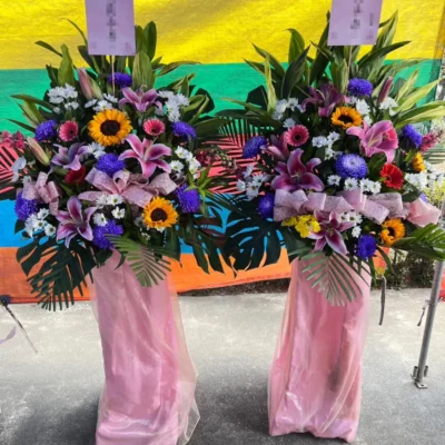 喪禮花籃E
