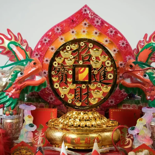 大雙龍祝壽盤-2