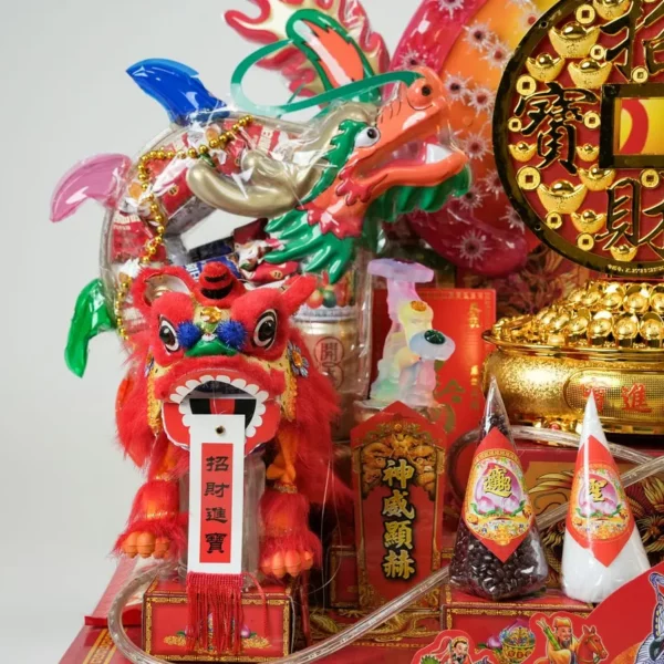 大雙龍祝壽盤-4