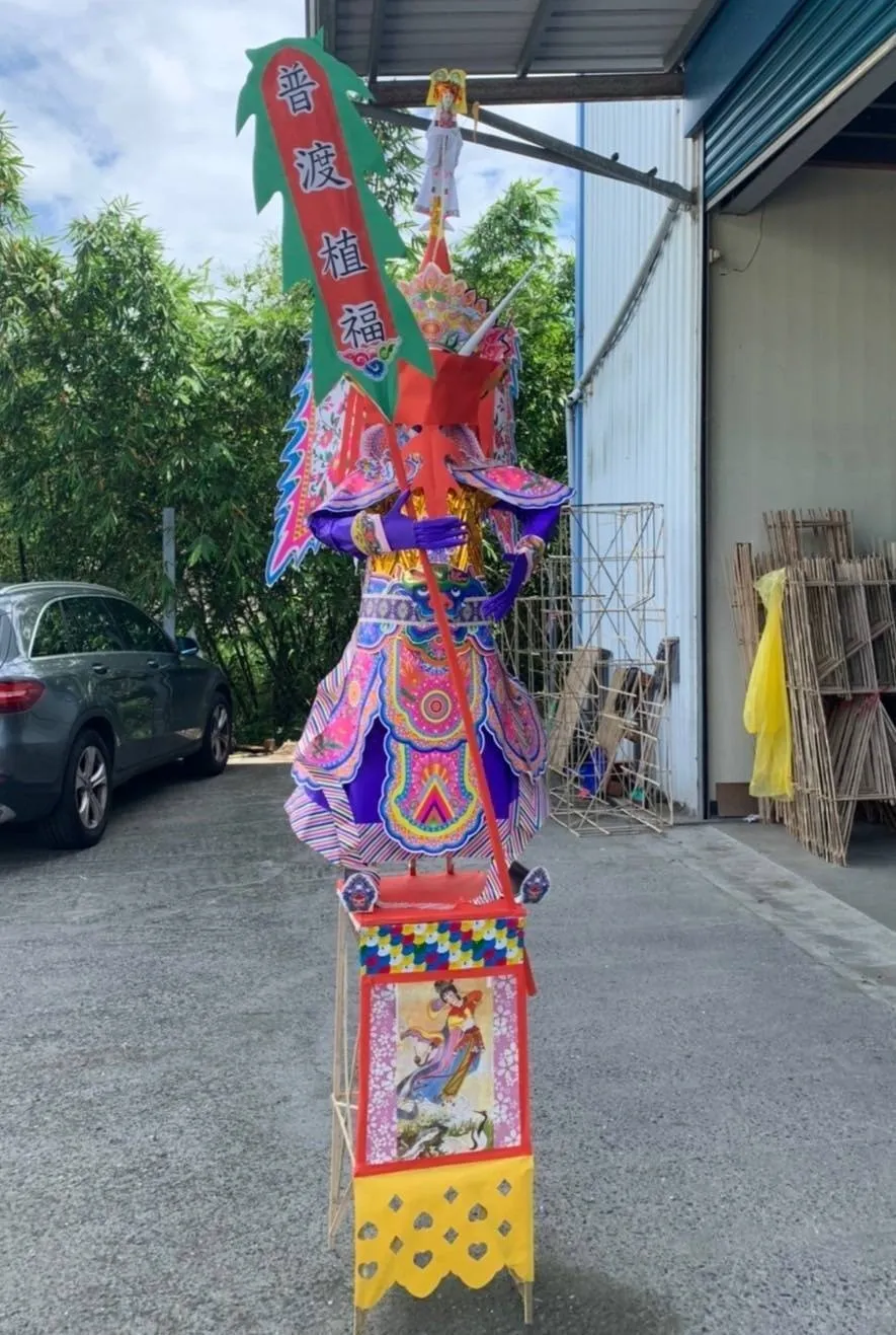 紙紮大士爺實拍圖-02