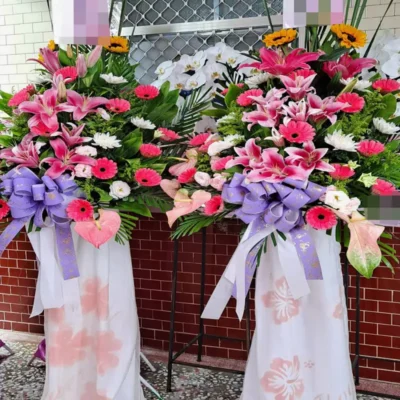 喪禮高架花籃C