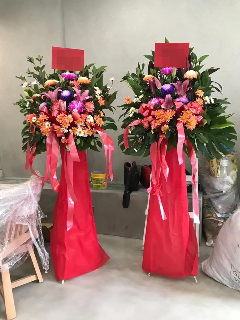 祝賀花籃實拍圖-07