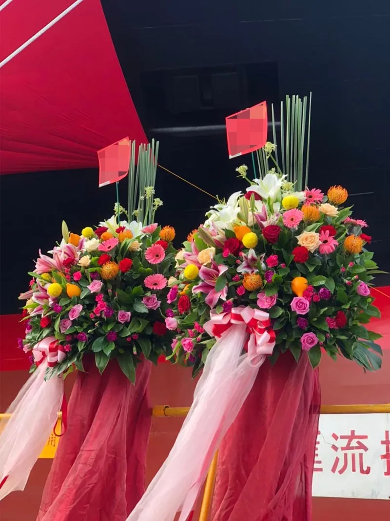 祝賀花籃實拍圖-09