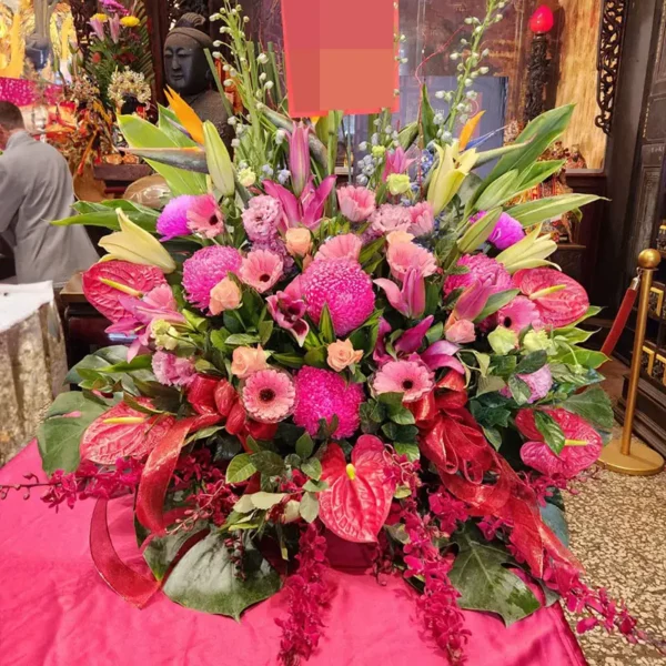 祝壽花籃商品描述介紹