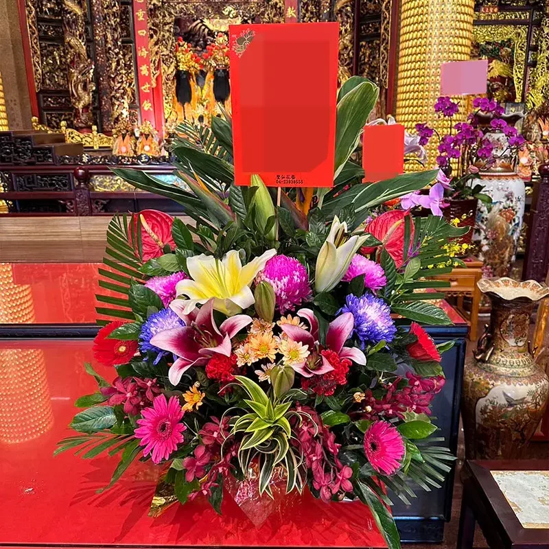 祝壽花籃商品描述介紹