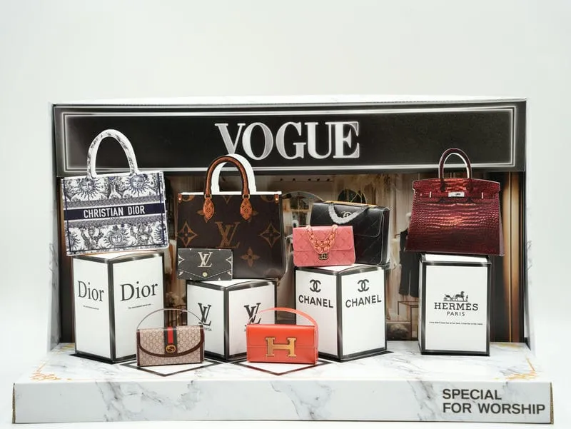 紙紮女性皮包皮夾套組-1 紙紮女性皮包皮夾套組-1