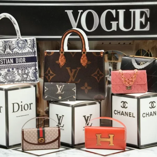 紙紮女性皮包皮夾套組-2