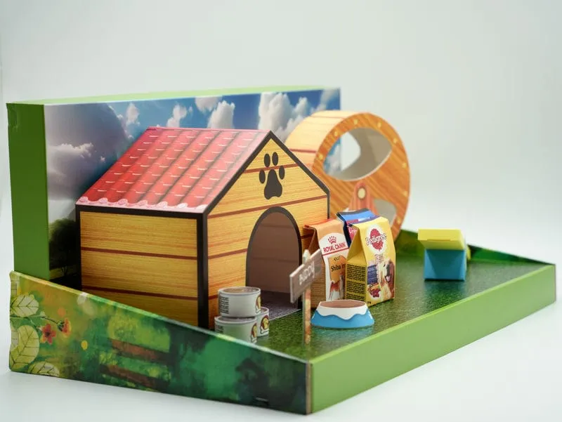 紙紮狗屋套組-5 紙紮狗屋套組-5