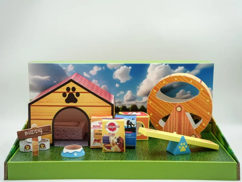 紙紮狗屋套組-1 紙紮狗屋套組-1