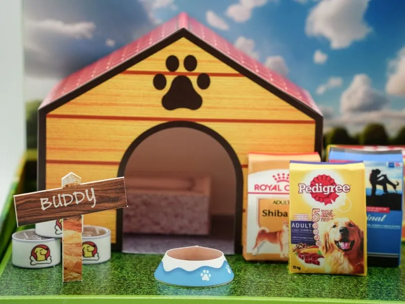 紙紮狗屋套組-2 紙紮狗屋套組-2