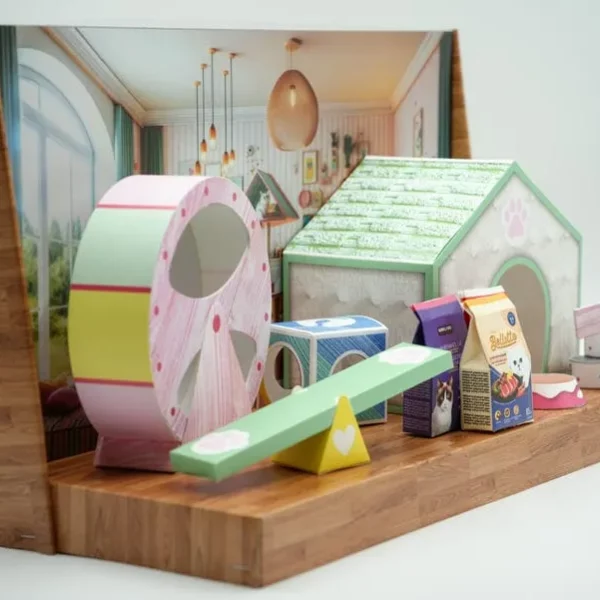 紙紮貓屋套組-5