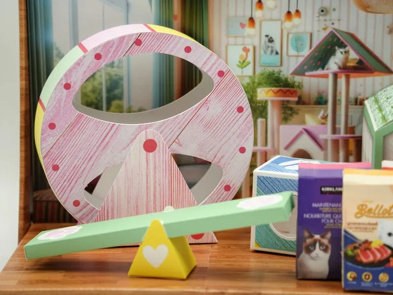 紙紮貓屋套組-2 紙紮貓屋套組-2