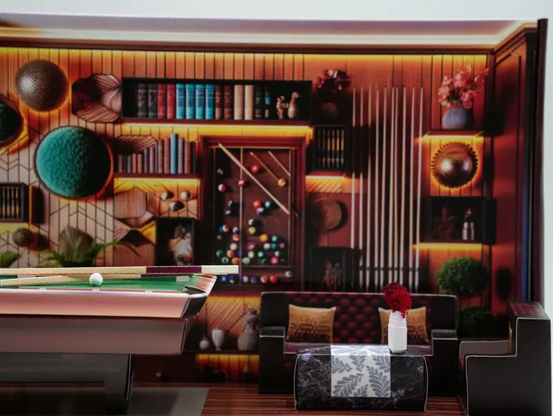 紙紮撞球館-6 紙紮撞球館-6