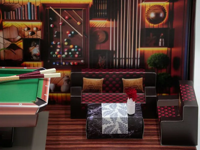 紙紮撞球館-8 紙紮撞球館-8