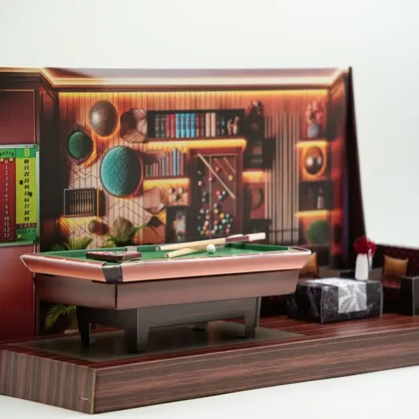 紙紮撞球館-2