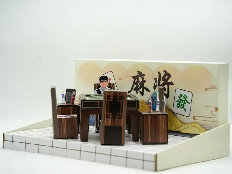 紙紮麻將組-3 紙紮麻將組-3