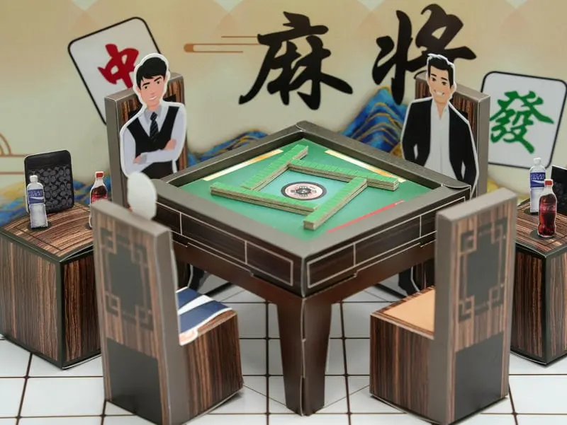紙紮麻將組-7 紙紮麻將組-7