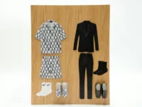 紙紮男士名牌西服禮盒-2