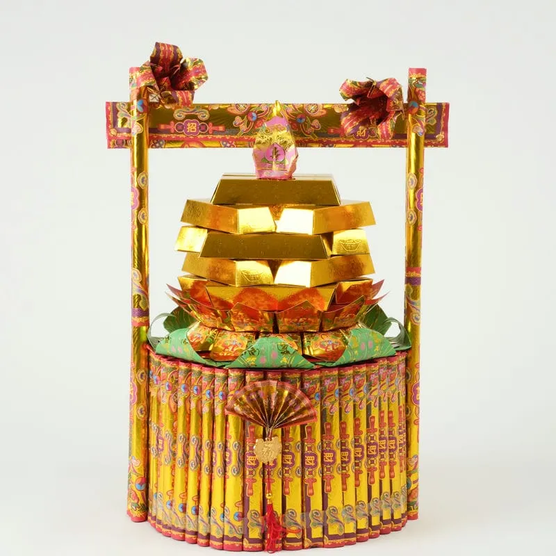 天燈發財祝壽提籃-1 天燈發財祝壽提籃-1