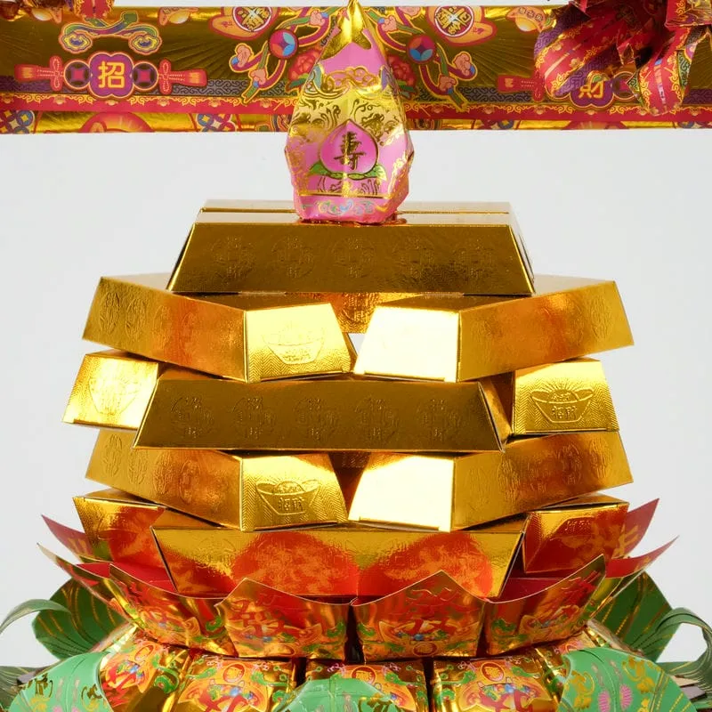 天燈發財祝壽提籃-2 天燈發財祝壽提籃-2