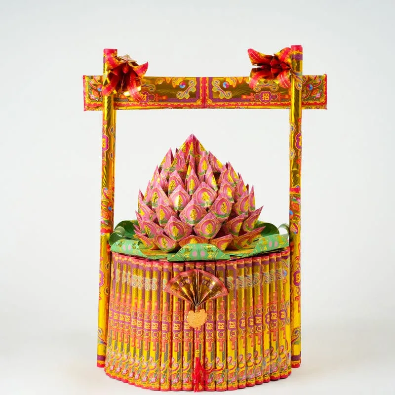 蟠桃獻壽祝壽提籃-1 蟠桃獻壽祝壽提籃-1