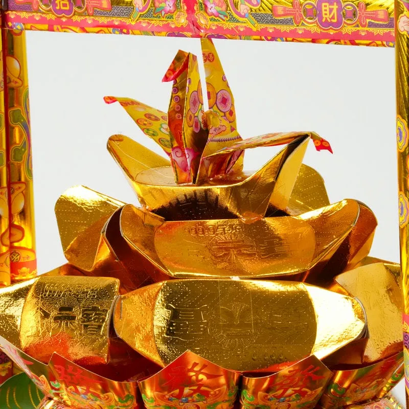 鶴一桶金祝壽提籃-3 鶴一桶金祝壽提籃-3