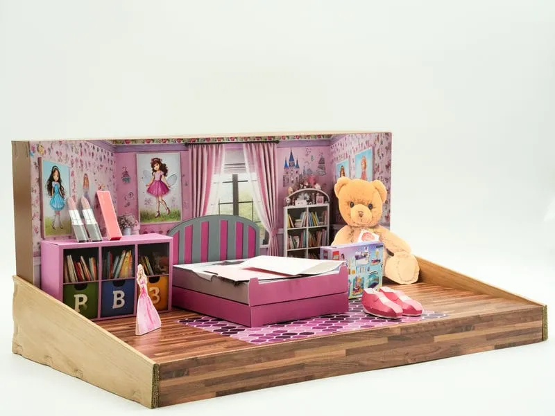 小女孩房間禮盒-2 小女孩房間禮盒-2