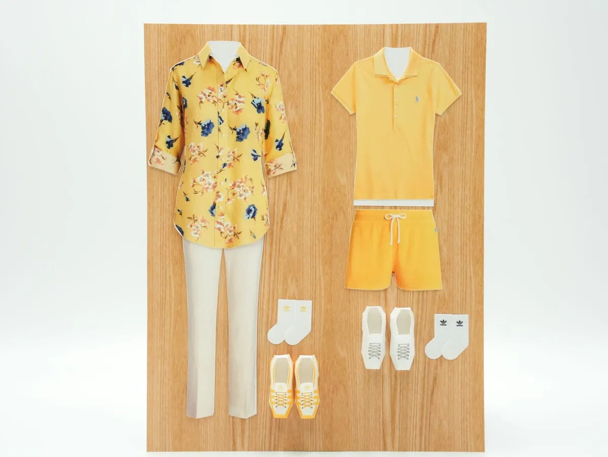 紙紮中年女士日常服禮盒-2 紙紮中年女士日常服禮盒-2