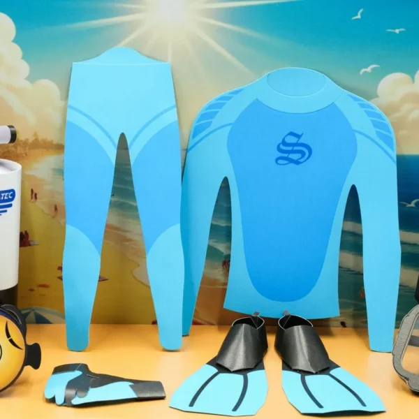 紙紮潛水用具禮盒-5