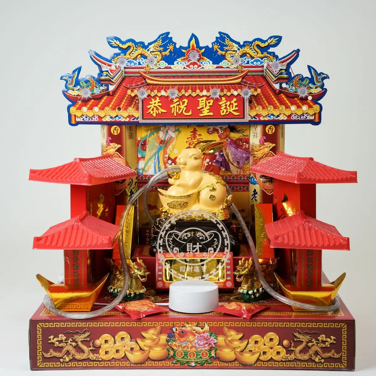 金兔祝壽盤-1 金兔祝壽盤-1