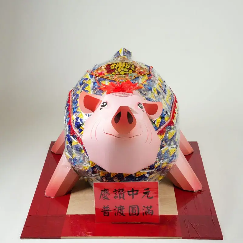 科學麵造型豬羊(大)-1 科學麵造型豬羊(大)-1