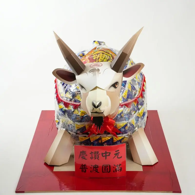 科學麵造型豬羊(大)-2 科學麵造型豬羊(大)-2