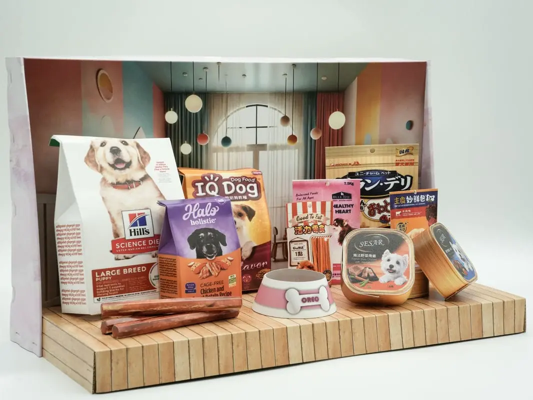 紙紮狗狗飼料禮盒-2 紙紮狗狗飼料禮盒-2