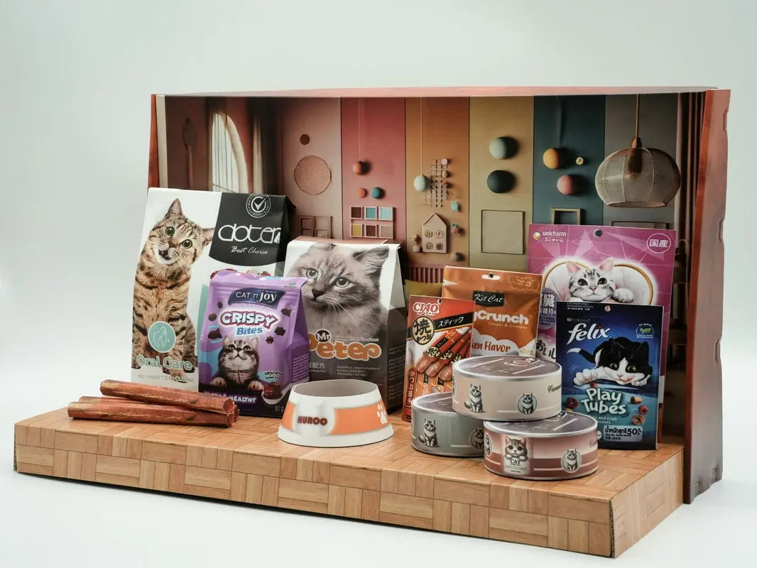 紙紮貓咪飼料禮盒-3 紙紮貓咪飼料禮盒-3