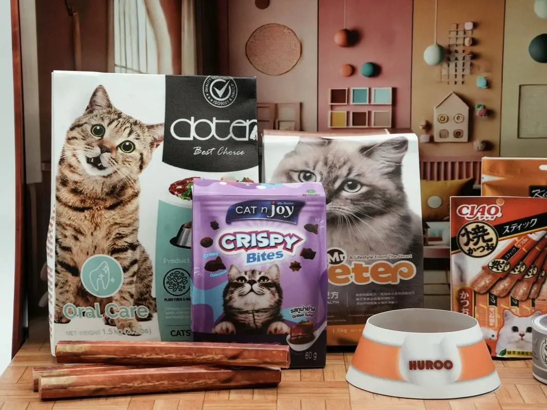 紙紮貓咪飼料禮盒-4 紙紮貓咪飼料禮盒-4