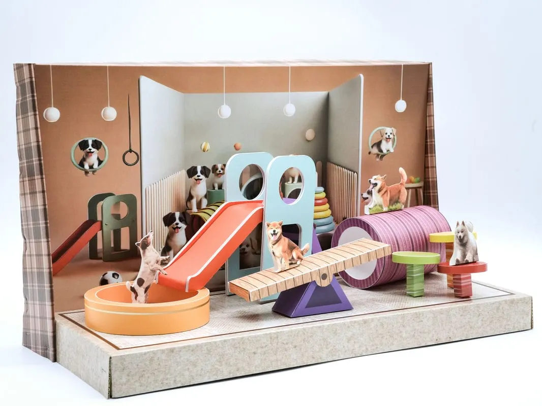 紙紮狗狗遊戲場-2 紙紮狗狗遊戲場-2