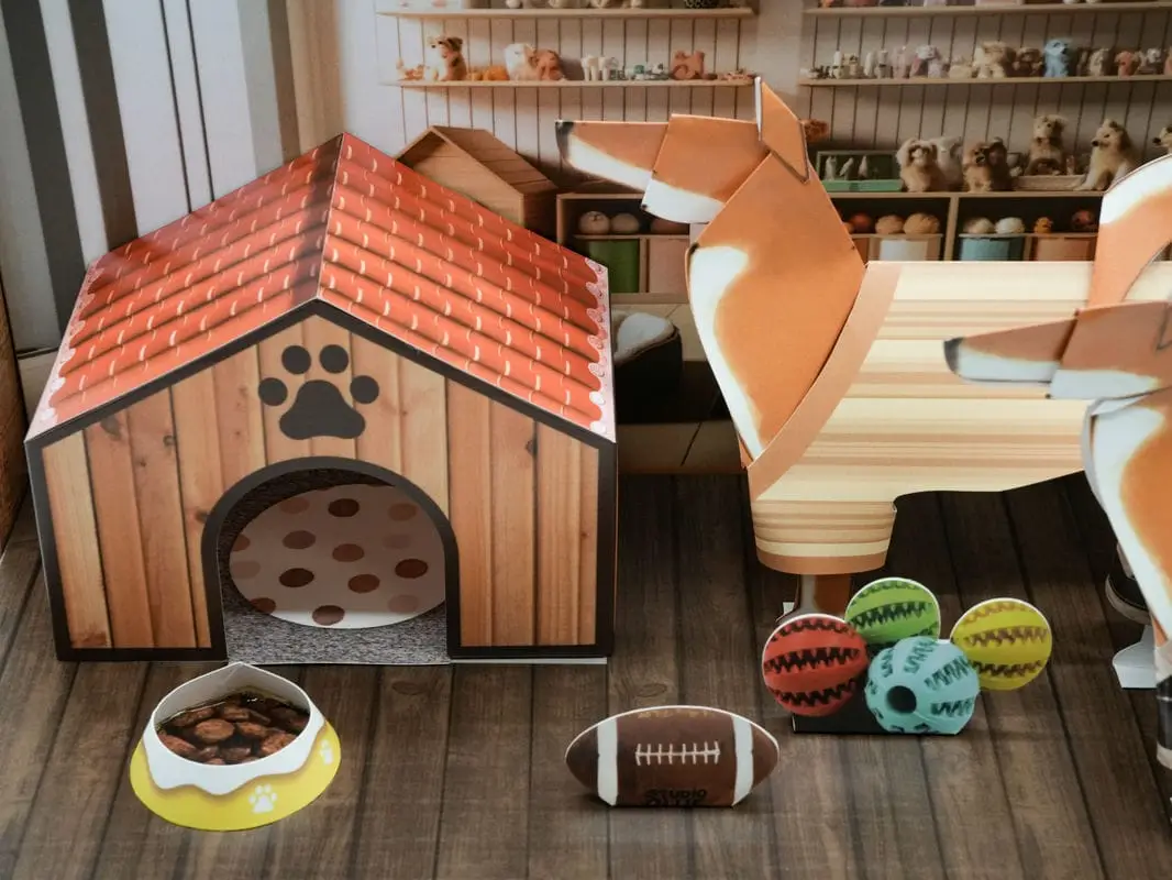 紙紮柴犬狗狗衣服禮盒-4 紙紮柴犬狗狗衣服禮盒-4