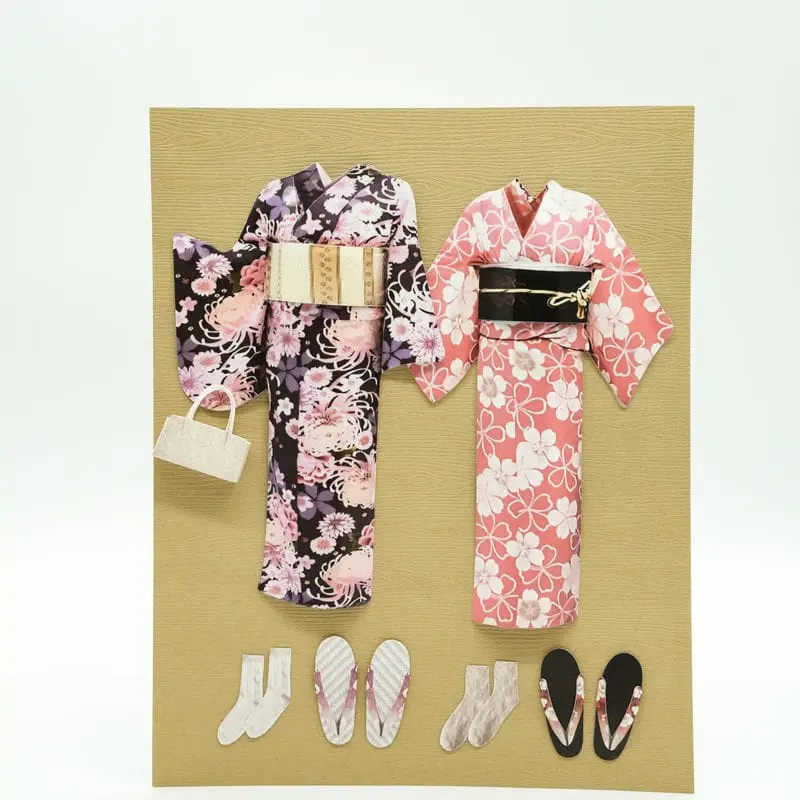 紙紮女和服禮盒-2 紙紮女和服禮盒-2
