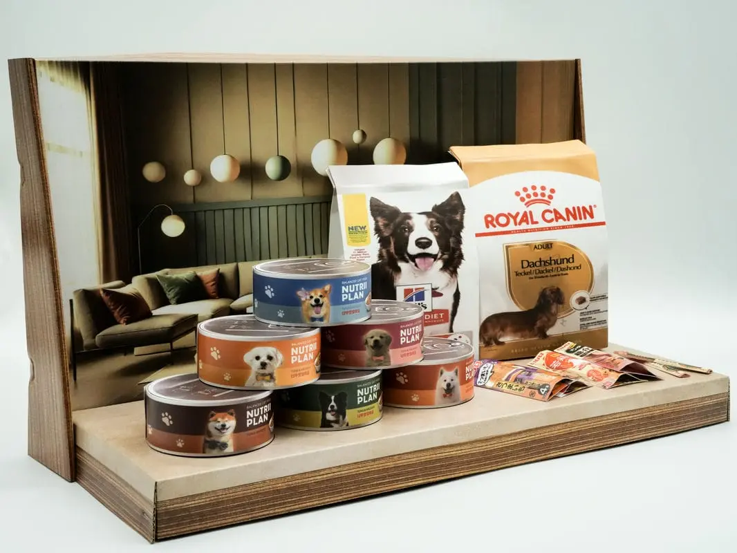 紙紮狗狗罐頭禮盒-2 紙紮狗狗罐頭禮盒-2