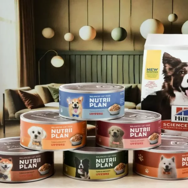 紙紮狗狗罐頭禮盒-4