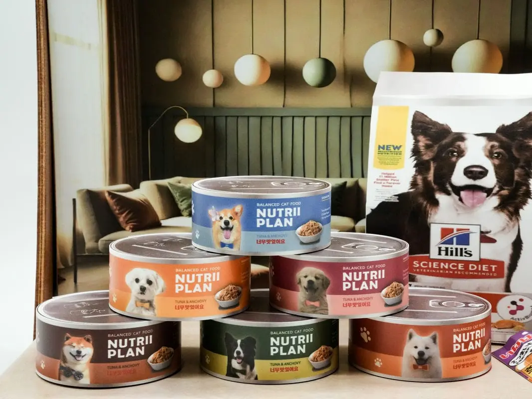 紙紮狗狗罐頭禮盒-4 紙紮狗狗罐頭禮盒-4