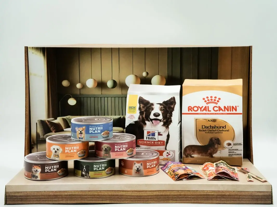 紙紮狗狗罐頭禮盒-1 紙紮狗狗罐頭禮盒-1