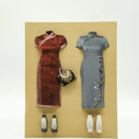 紙紮女士旗袍禮盒-2-v2