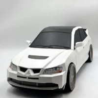 客製化紙紮三菱Lancer-Evolution-3