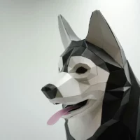 客製化紙紮哈士奇-10