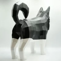 客製化紙紮哈士奇-5