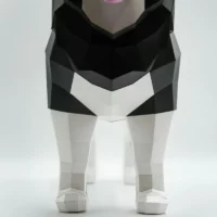 客製化紙紮哈士奇-8