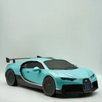 客製化紙紮布加迪跑車-01