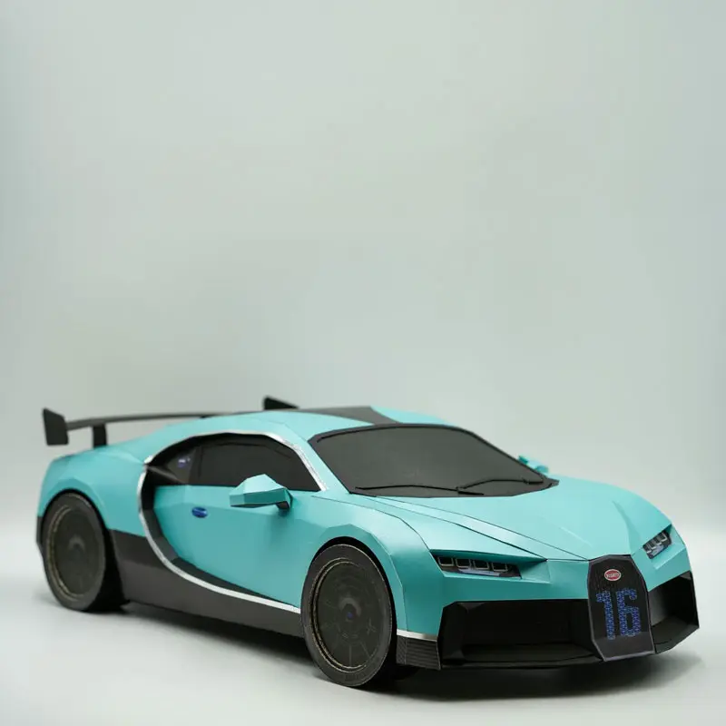 客製化紙紮布加迪跑車-01 客製化紙紮布加迪跑車-01