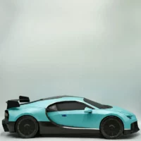 客製化紙紮布加迪跑車-04